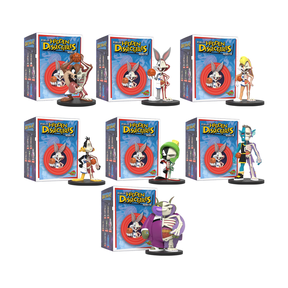 SPACE JAM MIGHTY JAXX FREENYS HIDDEN DISSECTIBLES SERIES 01 - 5