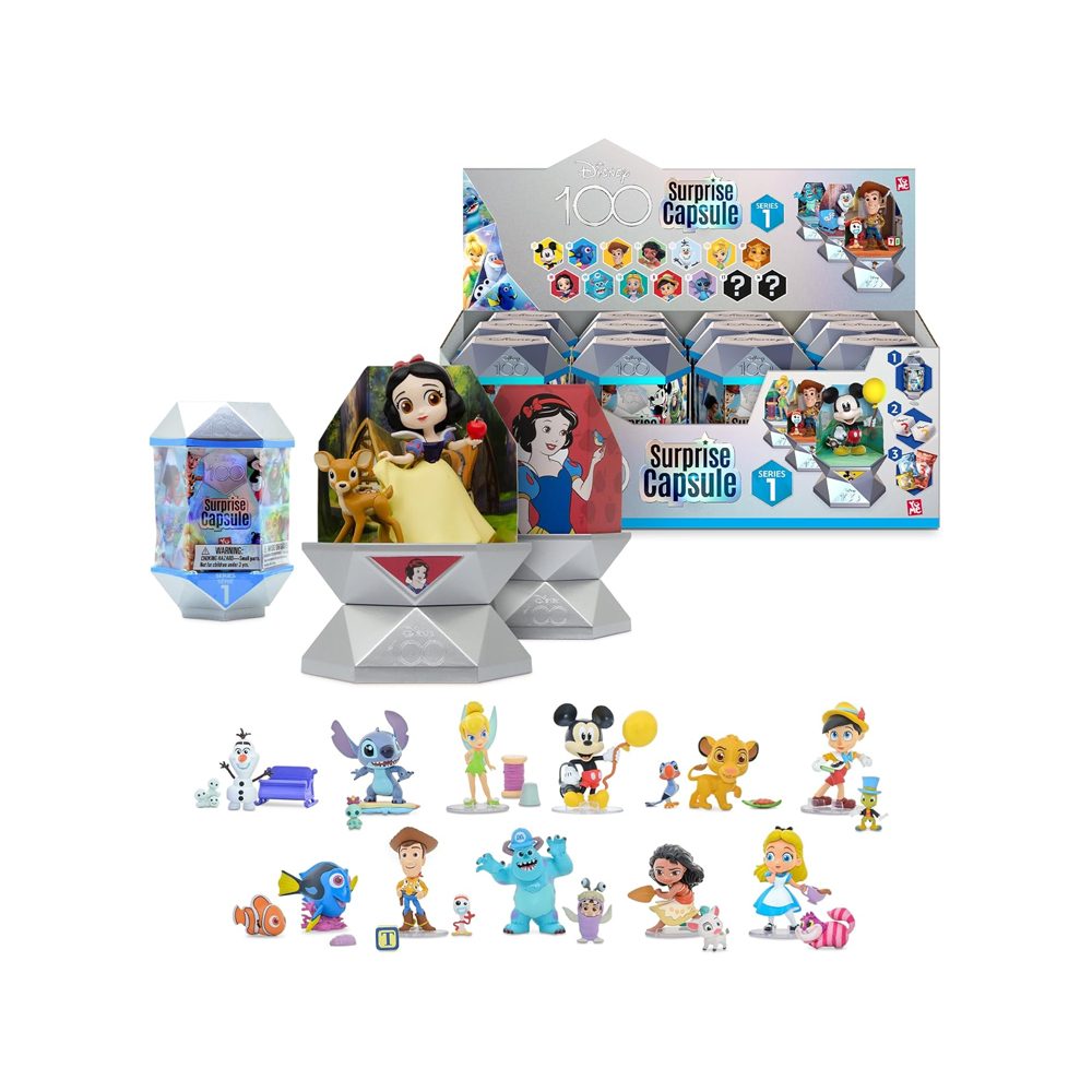 YUME OFFICIAL DISNEY 100 SURPRISE MYSTERY CAPSULES - 1
