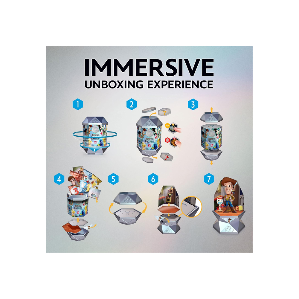 YUME OFFICIAL DISNEY 100 SURPRISE MYSTERY CAPSULES - 4