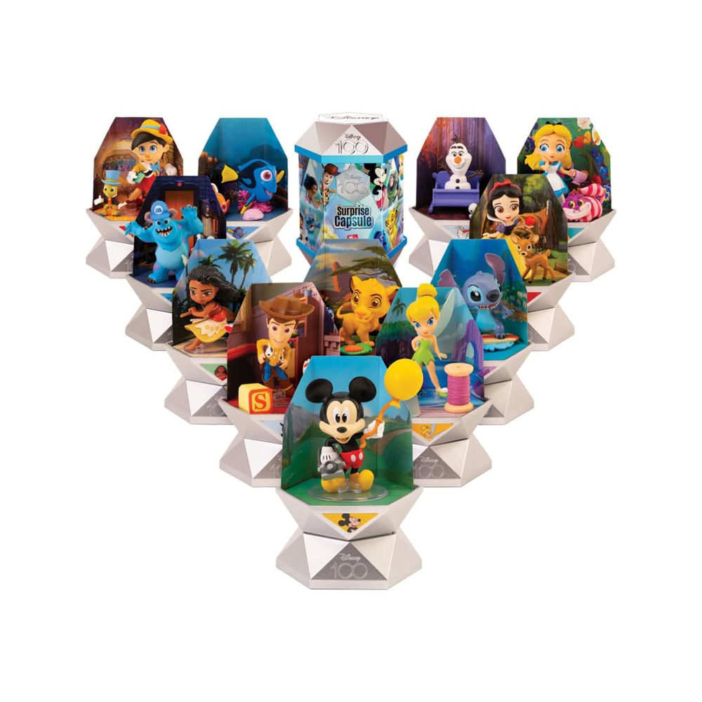 YUME OFFICIAL DISNEY 100 SURPRISE MYSTERY CAPSULES - 5