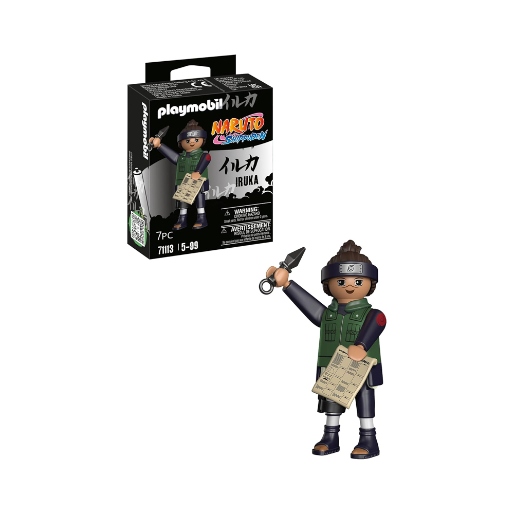 PLAYMOBIL NARUTO SHIPPUDEN IRUKA 71113 - 1