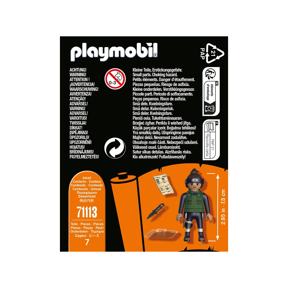 PLAYMOBIL NARUTO SHIPPUDEN IRUKA 71113 - 6