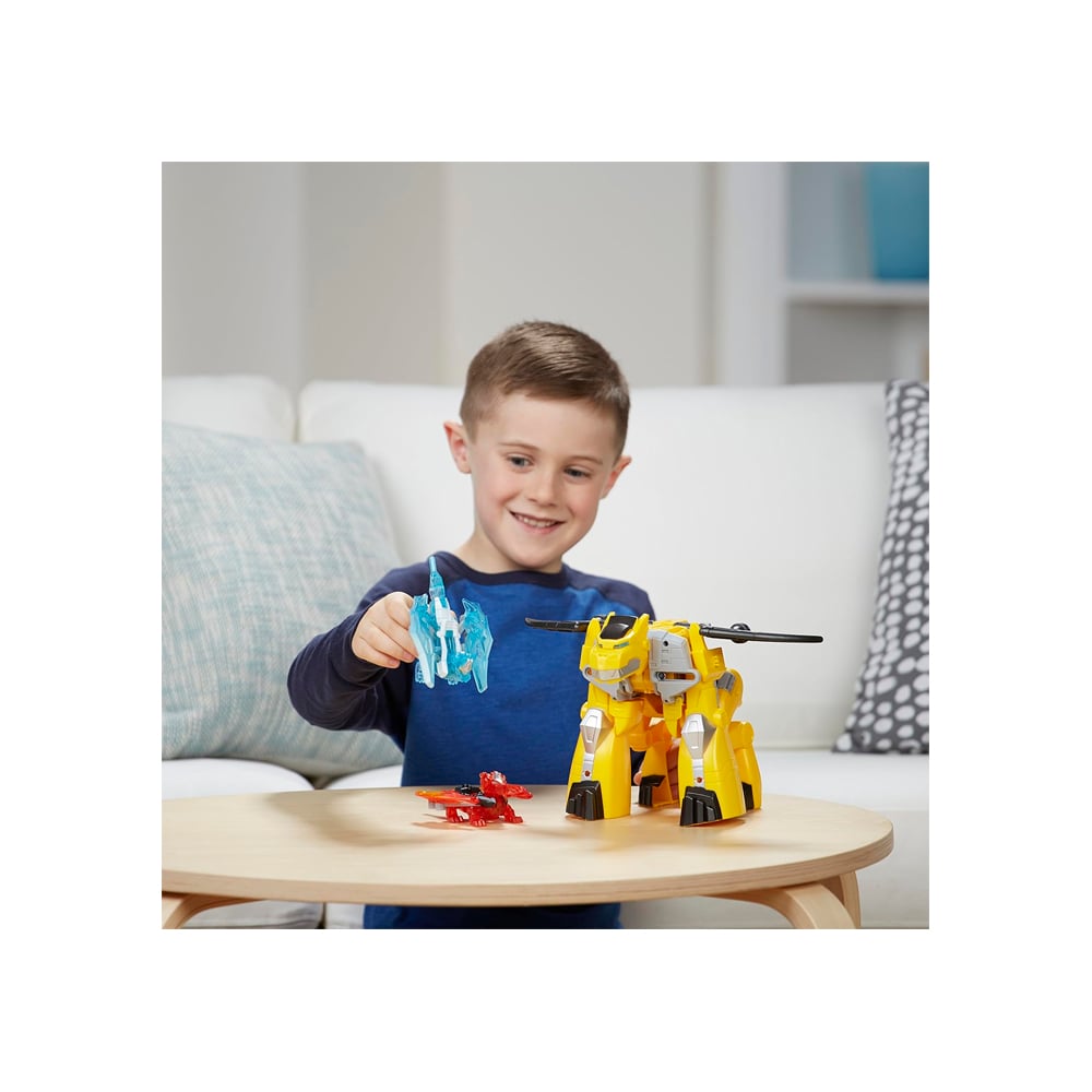 PLAYSKOOL HEROES TRANSFORMERS RESCUE KNIGHT WATCH BUMBLEBEE - 4