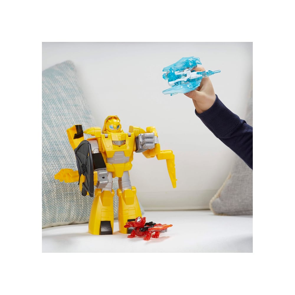 PLAYSKOOL HEROES TRANSFORMERS RESCUE KNIGHT WATCH BUMBLEBEE - 5