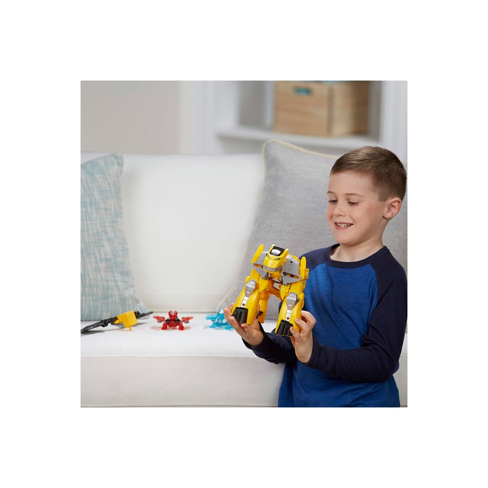 PLAYSKOOL HEROES TRANSFORMERS RESCUE KNIGHT WATCH BUMBLEBEE - 6
