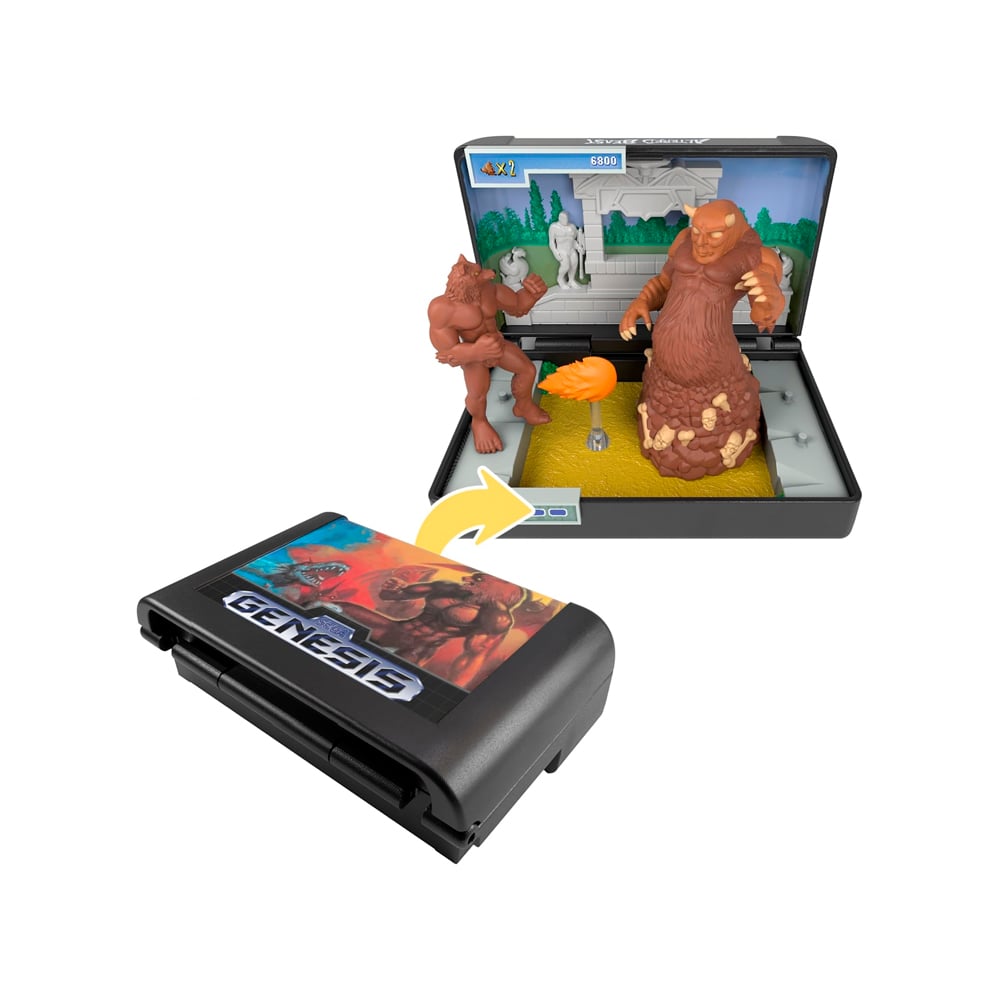 DIORAMA ALTERED BEAST RETRO COLLECTIBLE MINI WEREWOLF AGGAR - 1