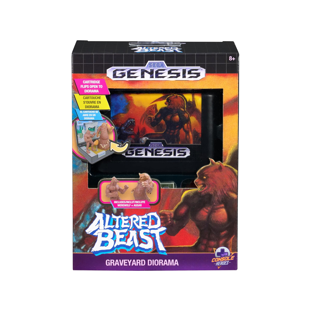 DIORAMA ALTERED BEAST RETRO COLLECTIBLE MINI WEREWOLF AGGAR - 4