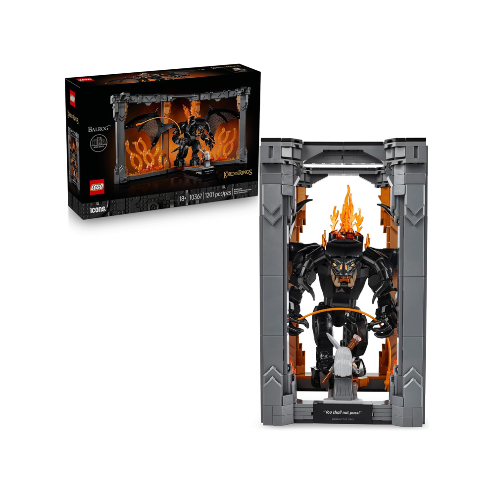 LEGO ICONS THE LORD OF THE RINGS BALROG BOOK NOOK KIT 10367 - 1