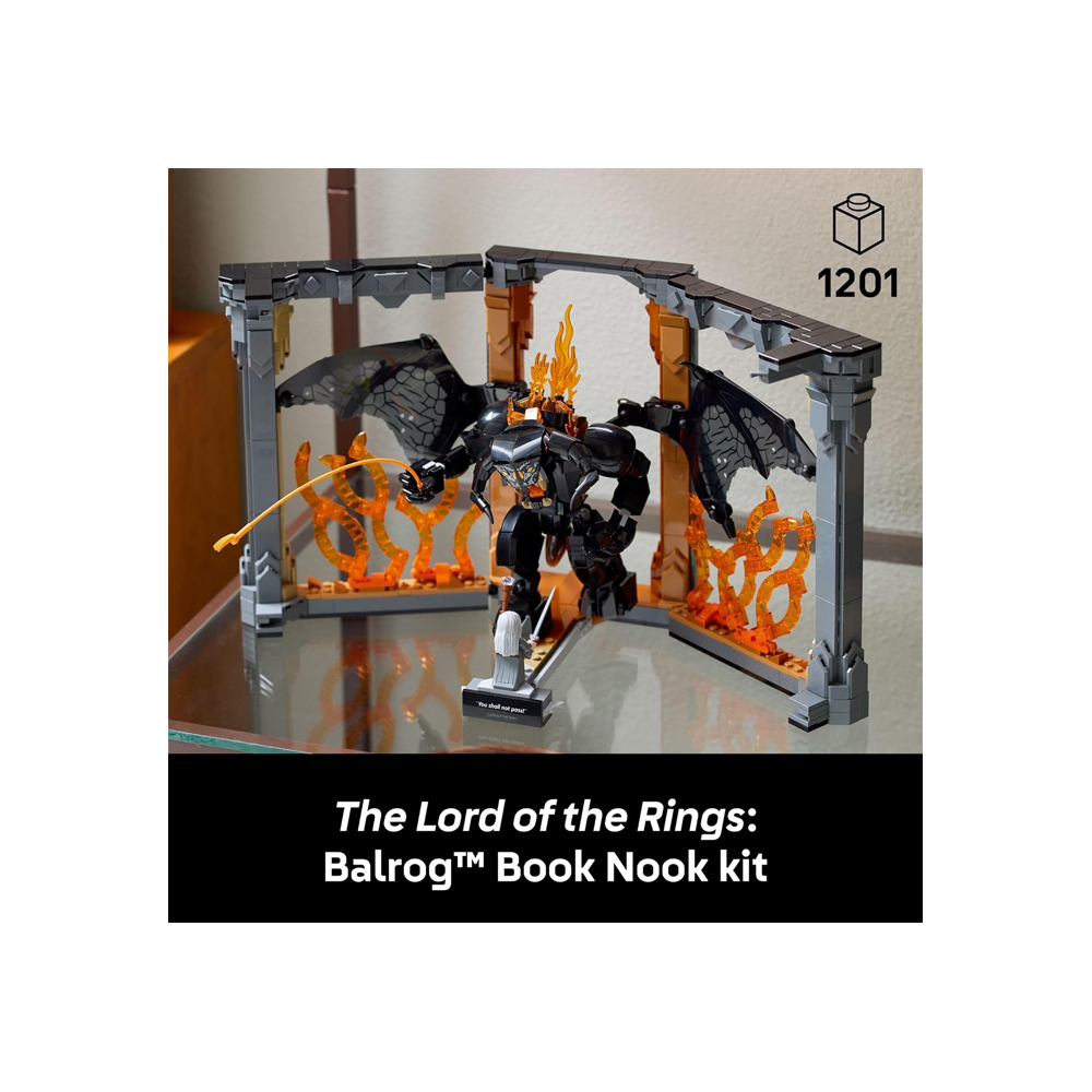 LEGO ICONS THE LORD OF THE RINGS BALROG BOOK NOOK KIT 10367 - 2