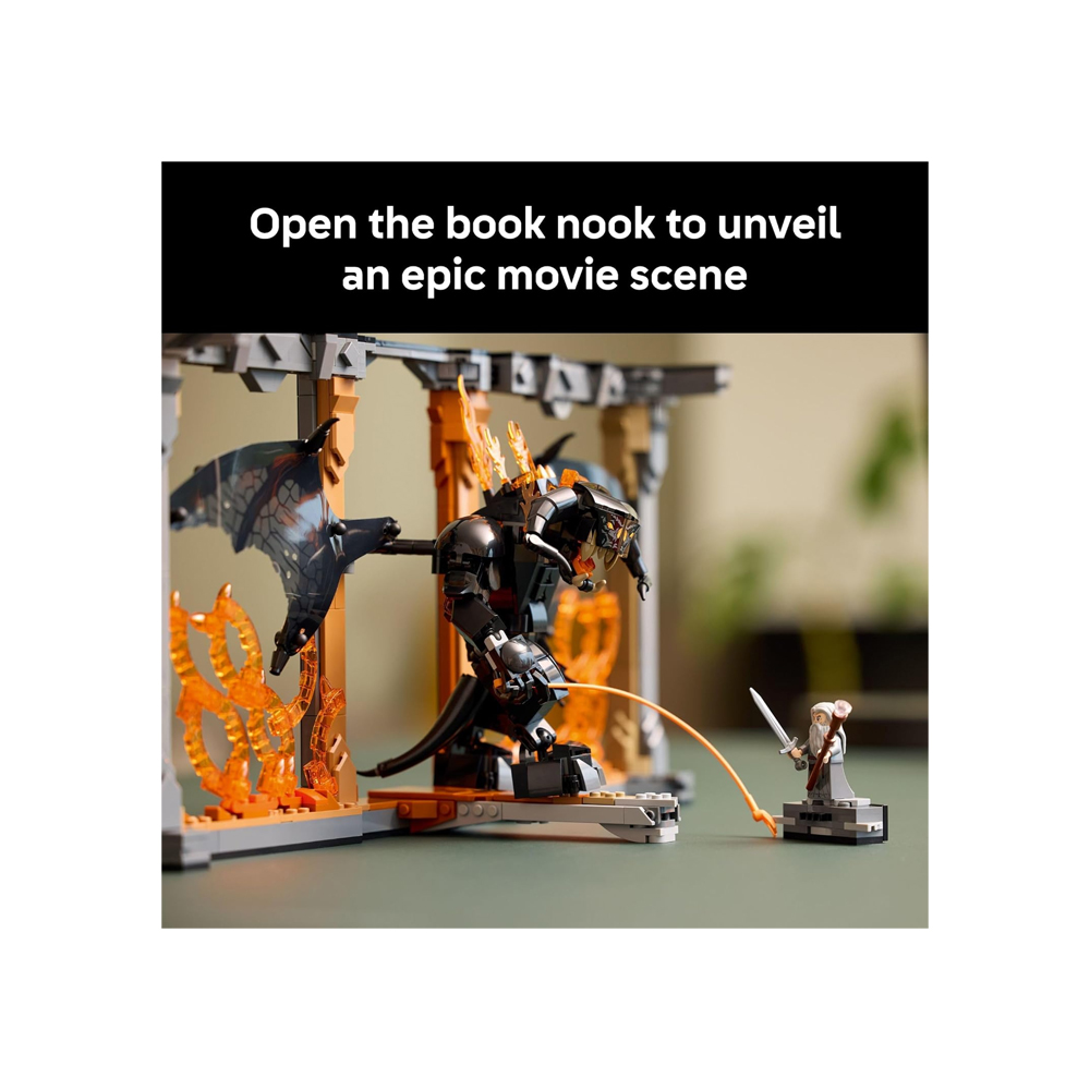 LEGO ICONS THE LORD OF THE RINGS BALROG BOOK NOOK KIT 10367 - 5