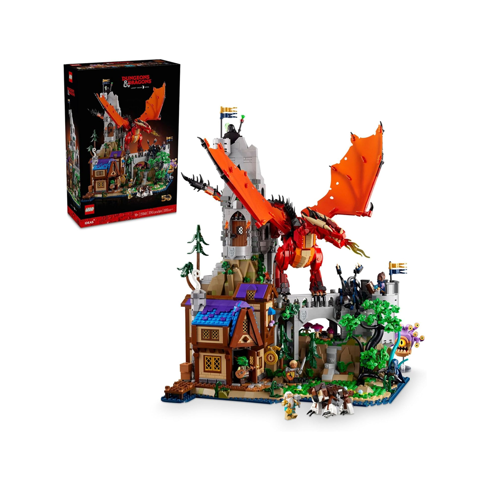 LEGO IDEAS DUNGEONS DRAGONS RED DRAGONS TALE 21348 - 1