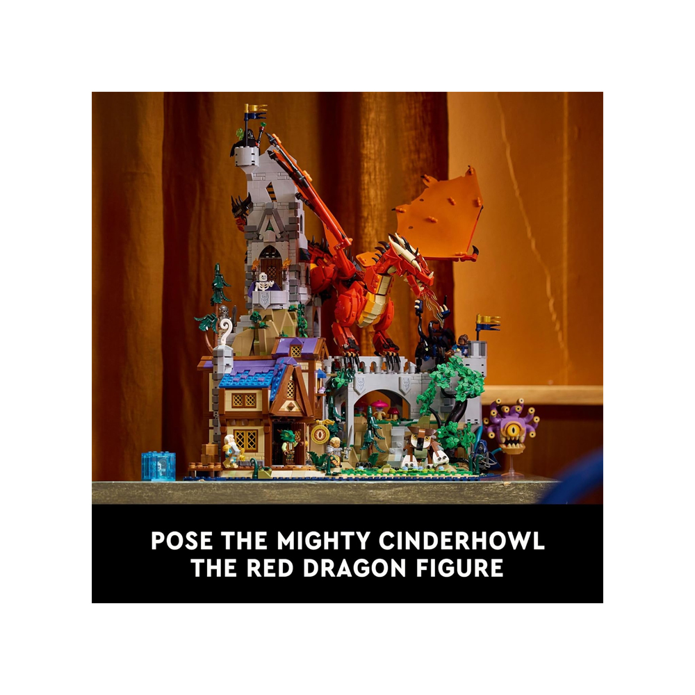 LEGO IDEAS DUNGEONS DRAGONS RED DRAGONS TALE 21348 - 4