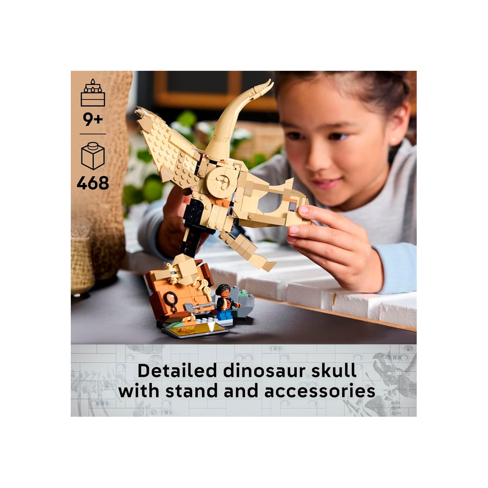 LEGO JURASSIC WORLD DINOSAUR FOSSILS TRICERATOPS 76969 - 2