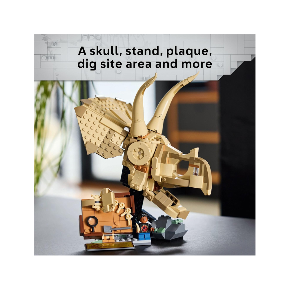 LEGO JURASSIC WORLD DINOSAUR FOSSILS TRICERATOPS 76969 - 3