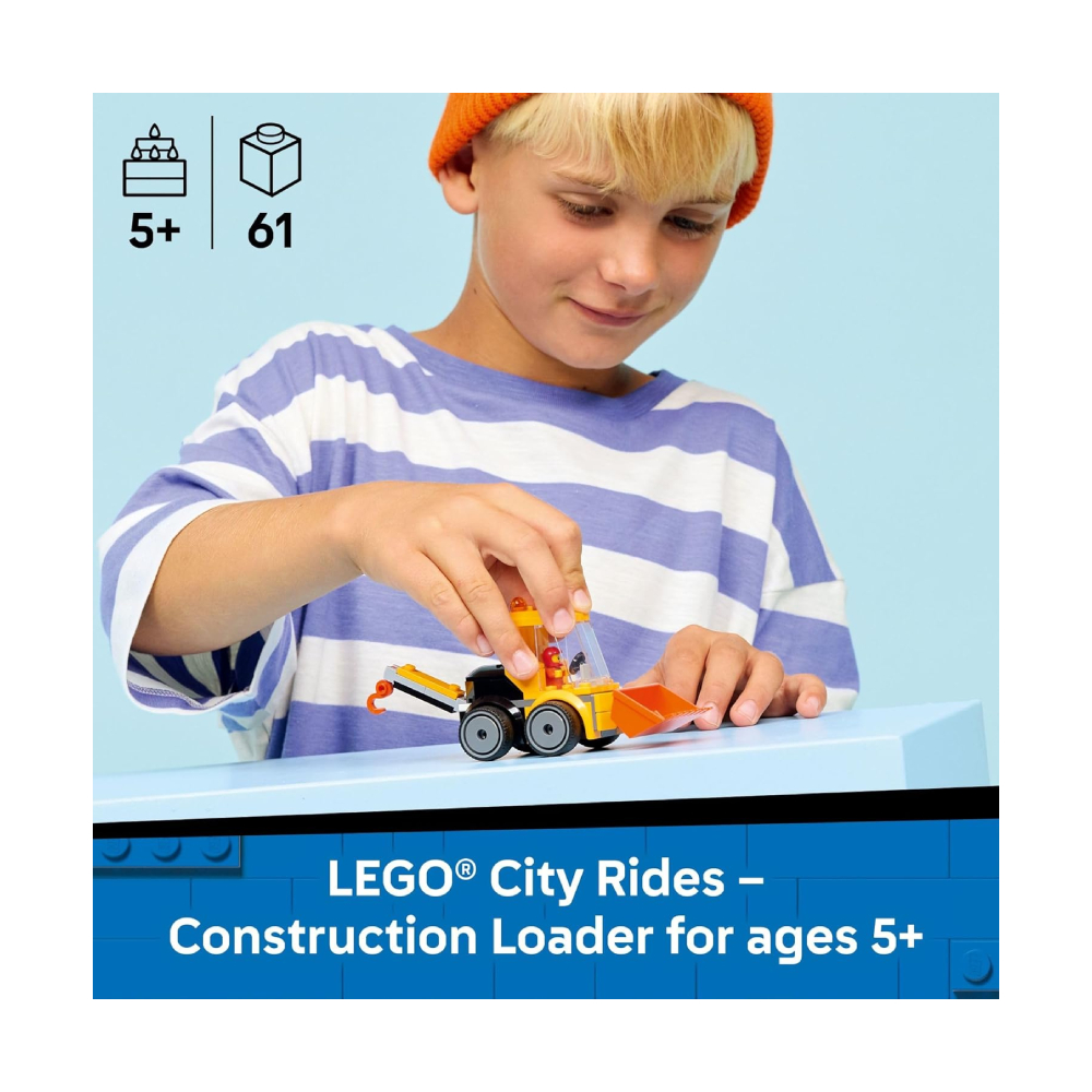 LEGO CITY RIDES CONSTRUCTION LOADER 60483 - 2