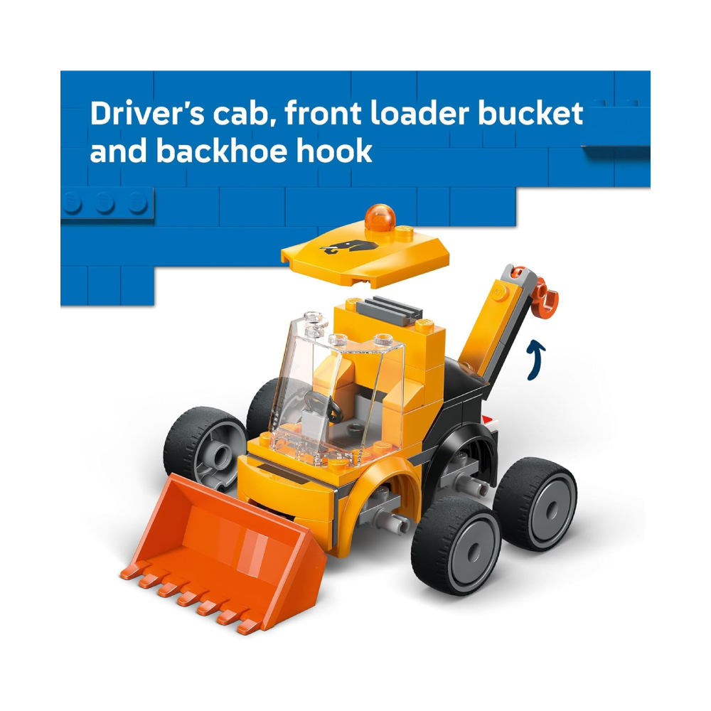 LEGO CITY RIDES CONSTRUCTION LOADER 60483 - 3