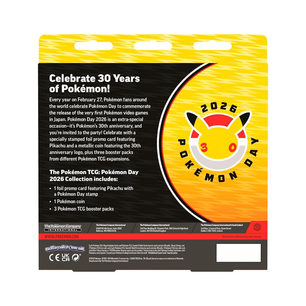 POKEMON TCG POKEMON DAY 2026 COLLECTION ESPAÑOL - 4