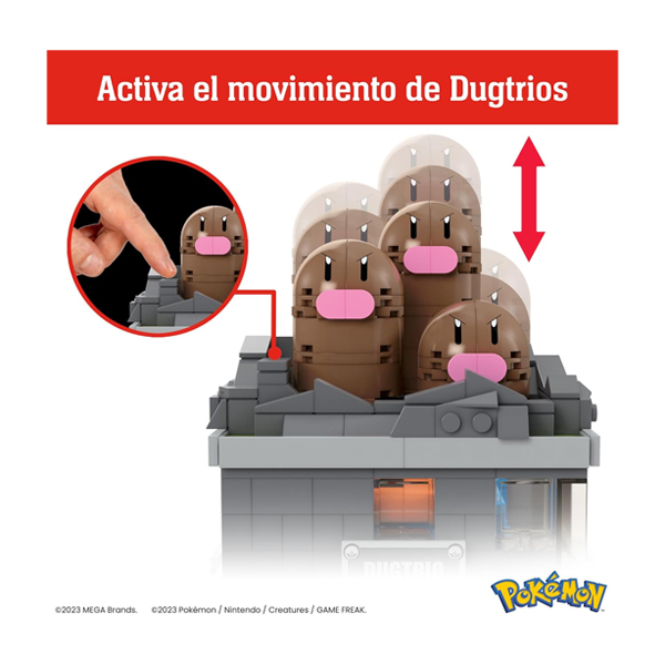 POKEMON MEGA DUGTRIO 350 PIEZAS - 4