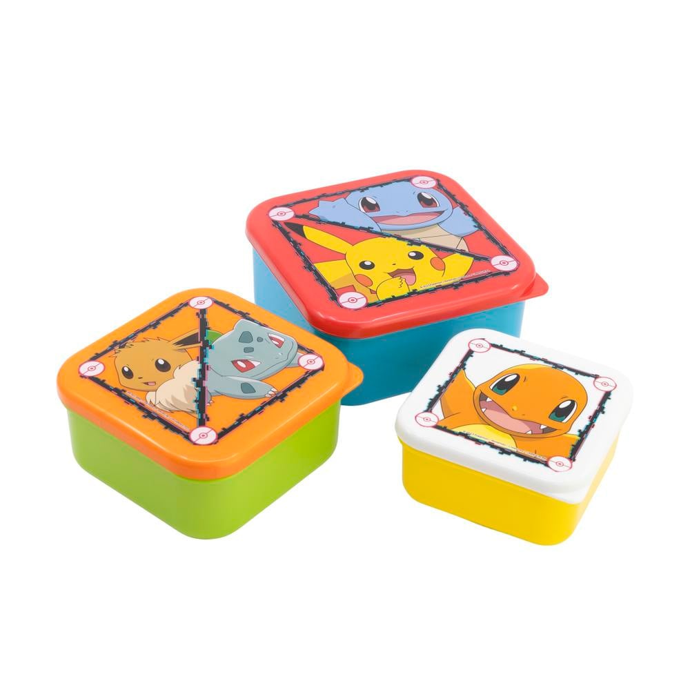 SET DE 3 TAPER POKEMON PIKACHU SQUIRTLE - 1