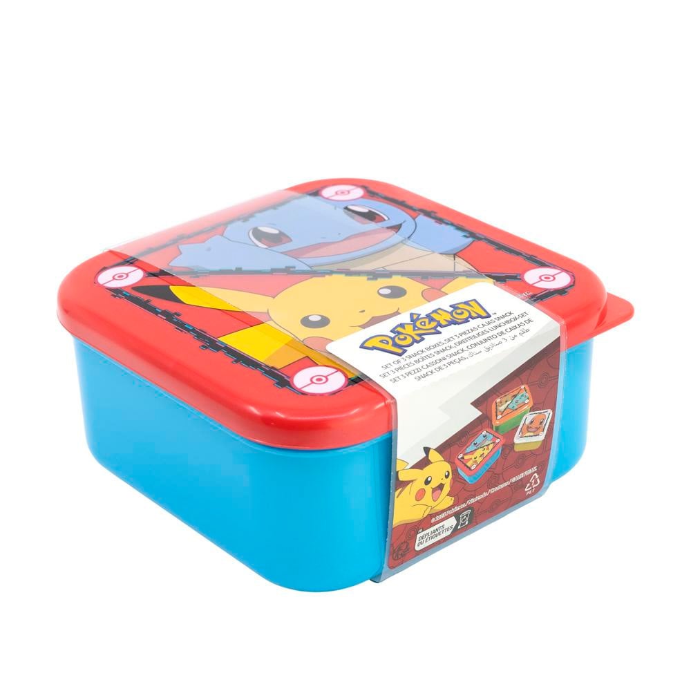 SET DE 3 TAPER POKEMON PIKACHU SQUIRTLE - 2