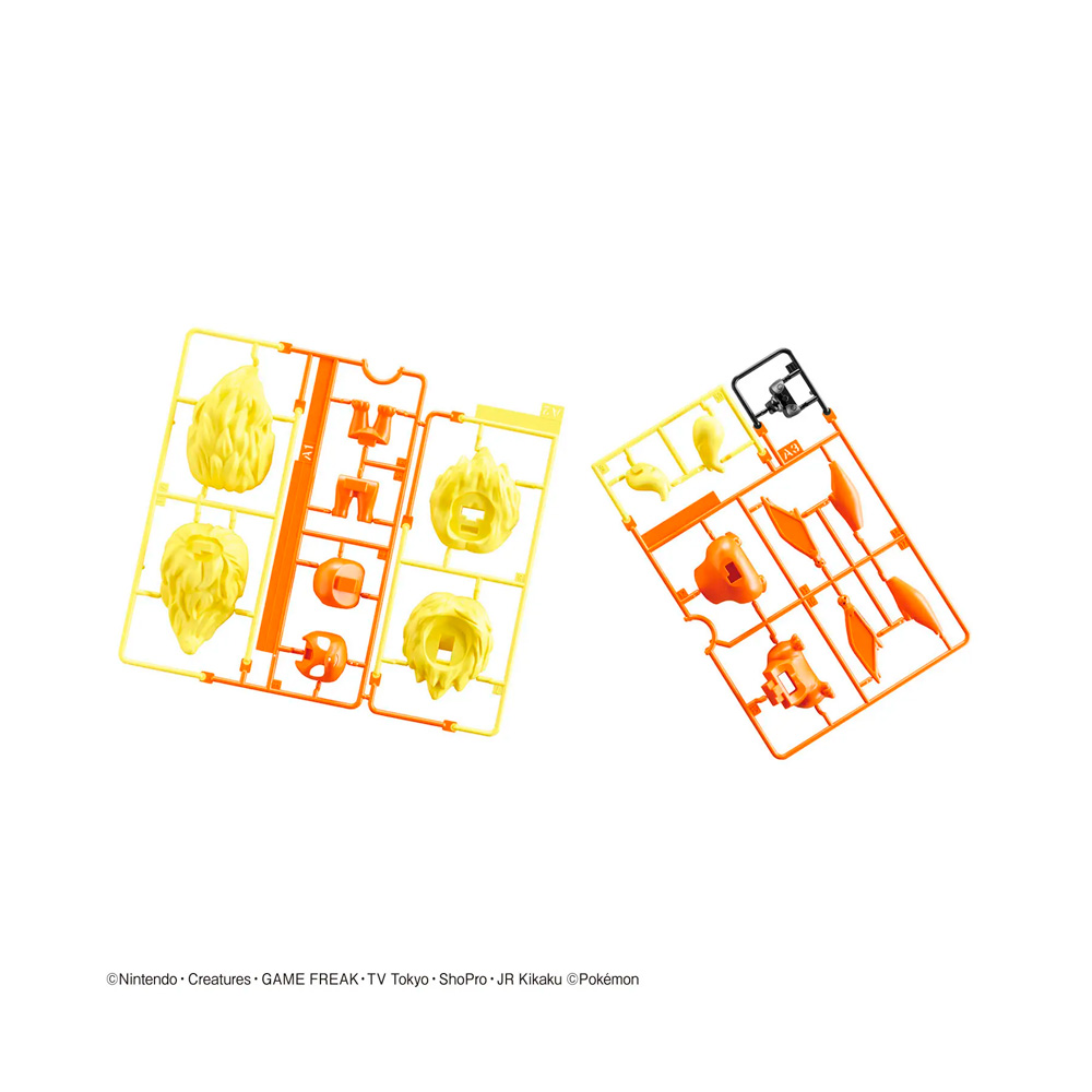 BANDAI SPIRITS MODEL KIT POKEMON FLAREON - 5