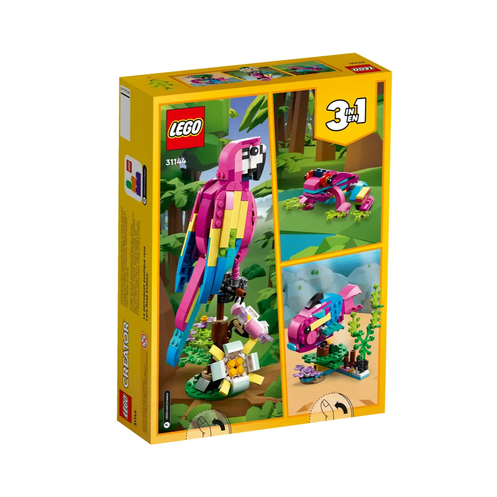 LEGO CREATOR 3 IN 1 EXOTIC PINK PARROT 31144 - 6
