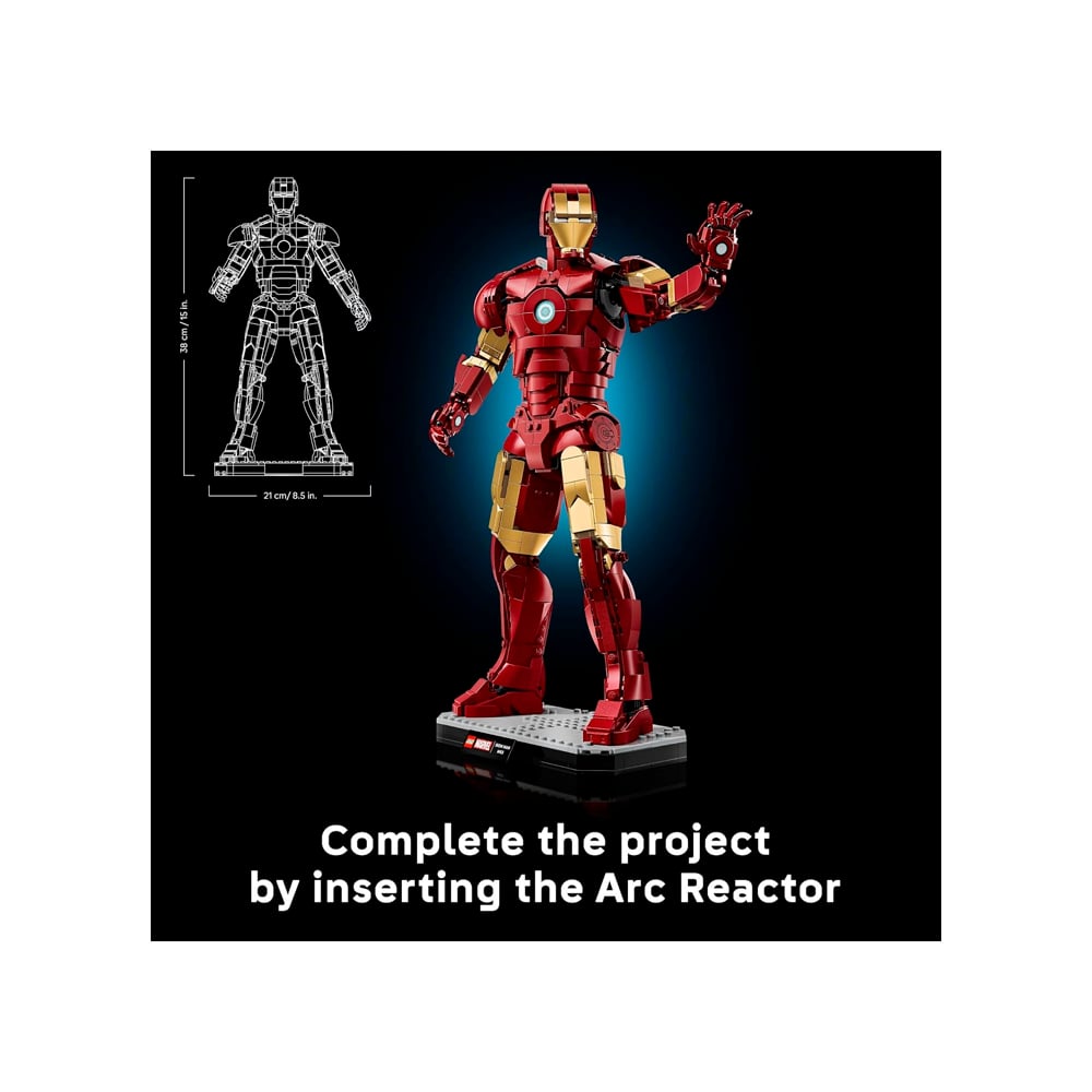LEGO MARVEL IRON MAN MARK 3 COLLECTORS EDITION 76344 - 3