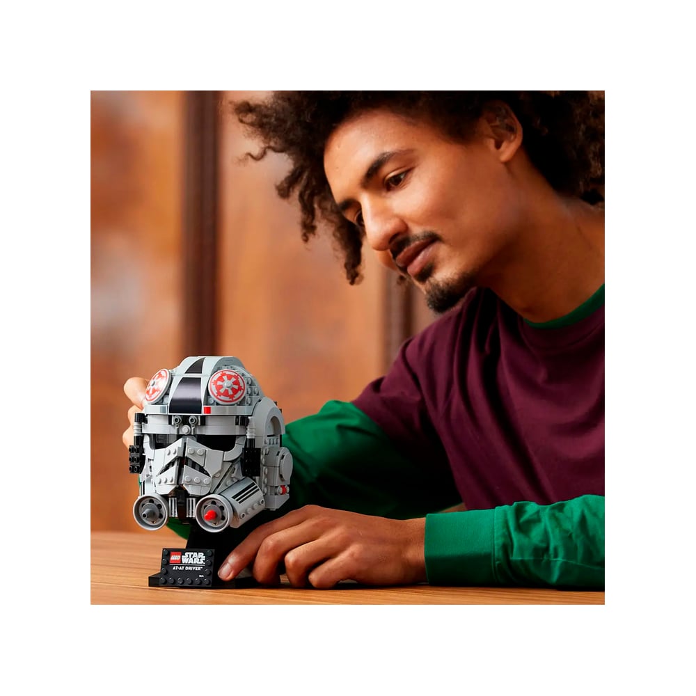 LEGO STAR WARS AT AT DRIVER HELMET 75429 - 3