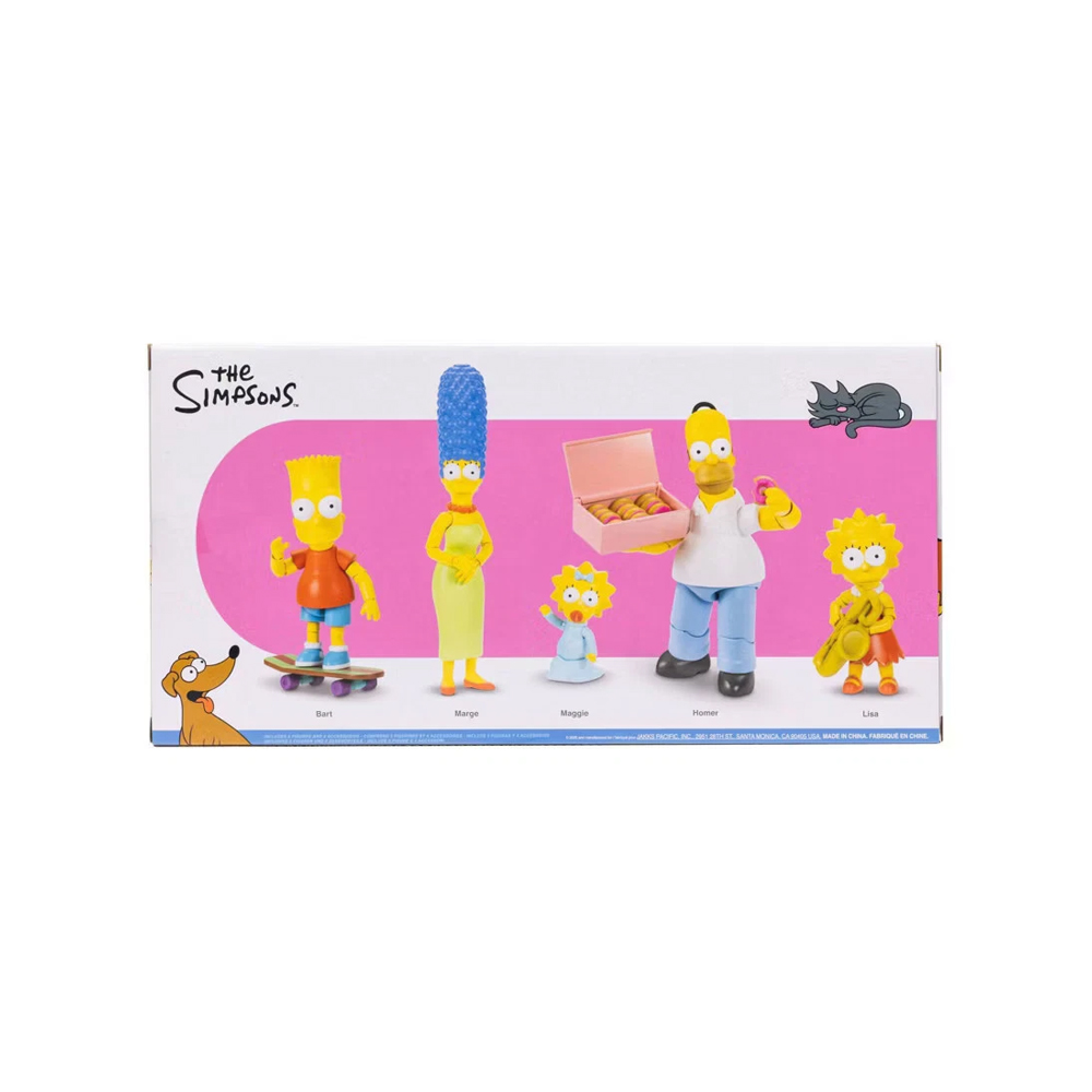 THE SIMPSONS FIGURES FAMILY MULTI PACK - 4