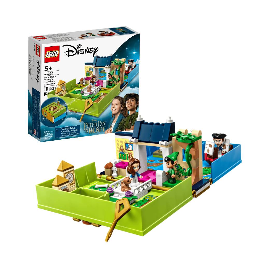 LEGO DISNEY PETER PAN WENDY LIBRO HISTORIA 43220 - 1