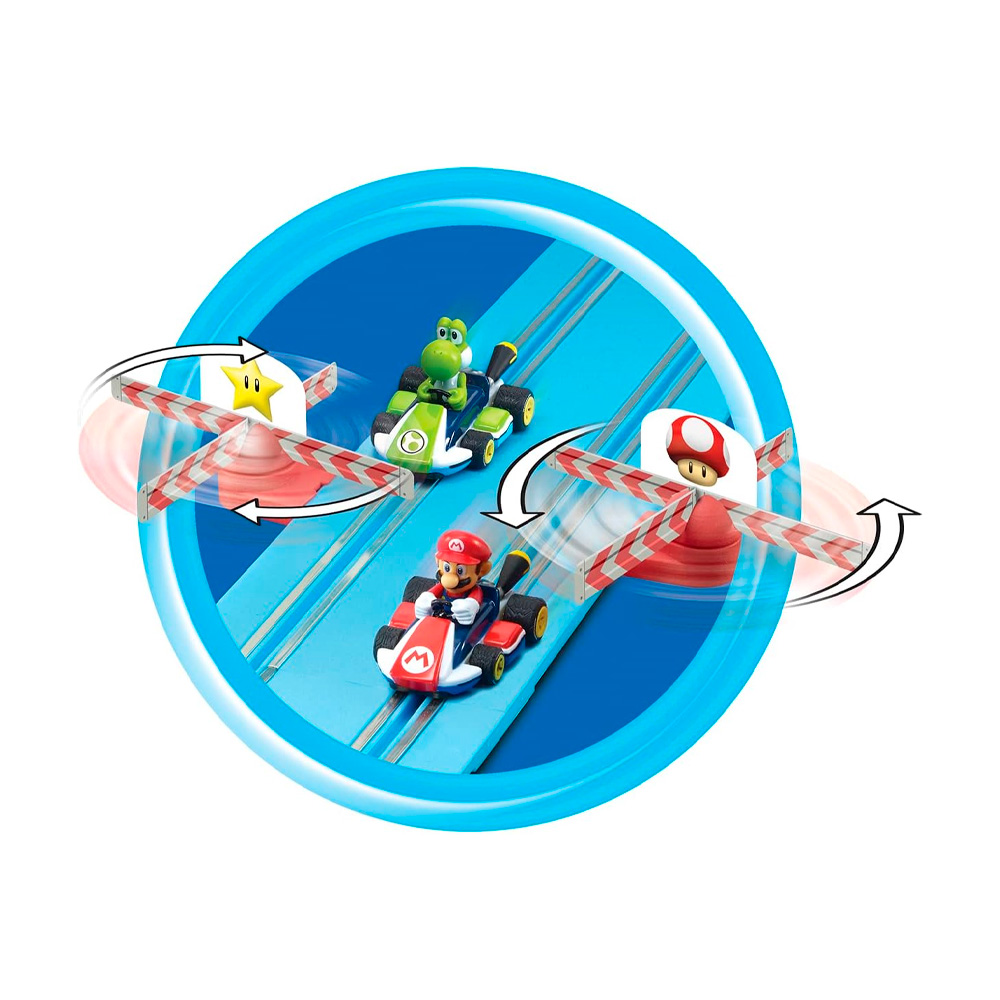 PRIMER SET DE CARRERAS DE MARIO KART INCLUYE A MARIO Y PEACH - 5