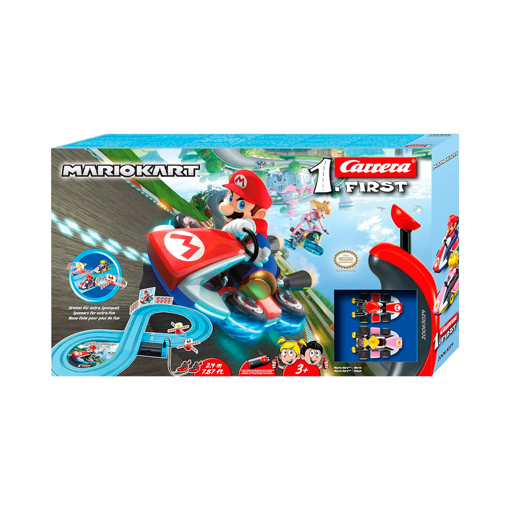 PRIMER SET DE CARRERAS DE MARIO KART INCLUYE A MARIO Y PEACH - 6
