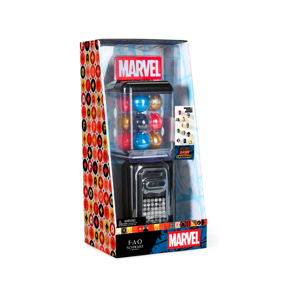 MAQUINA EXPENDEDORA DE JUGUETES FAO SCHWARZ MARVEL - 6