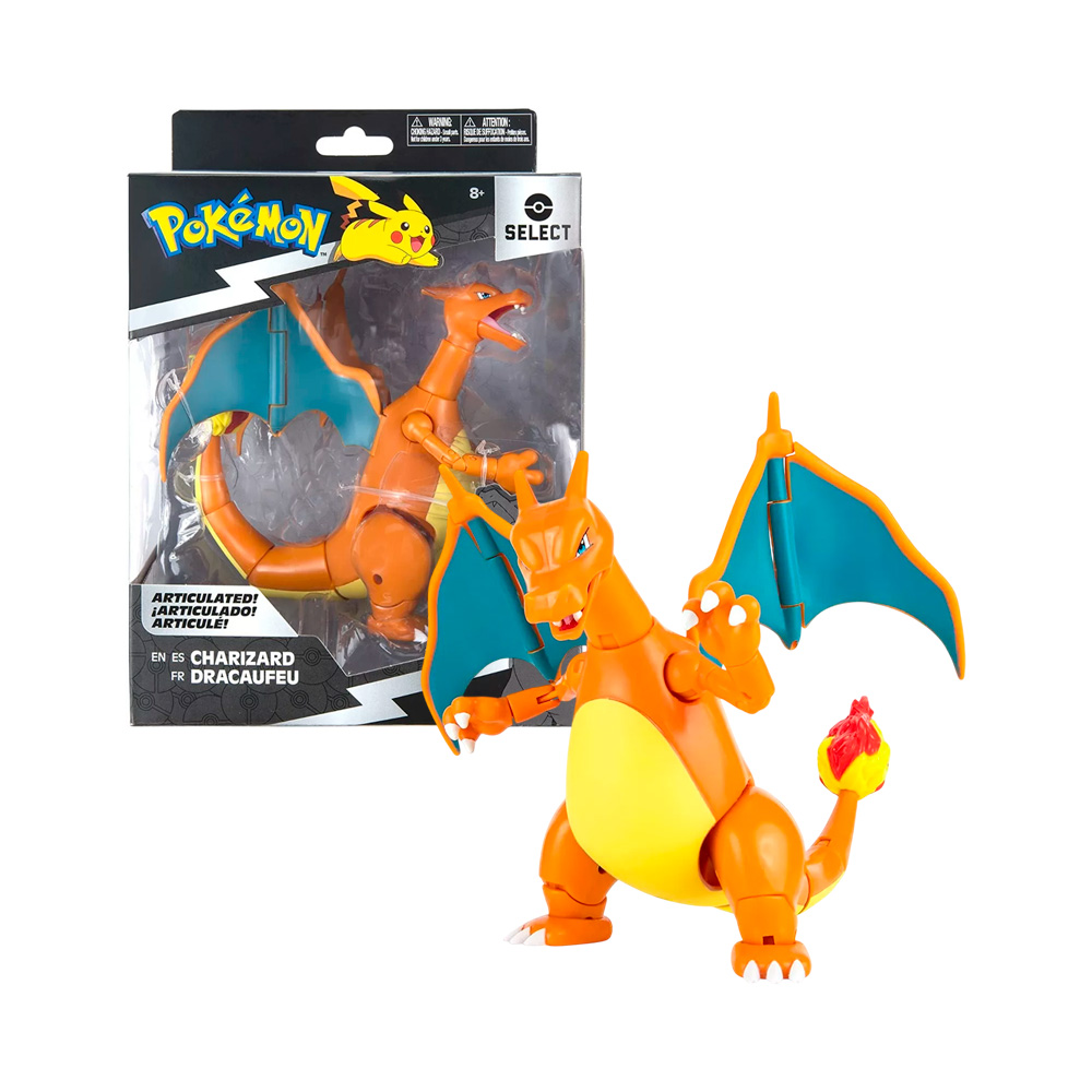 POKEMON CHARIZARD EXCLUSIVO ARTICULABLE - 1