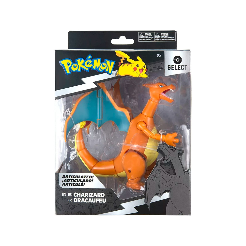 POKEMON CHARIZARD EXCLUSIVO ARTICULABLE - 5