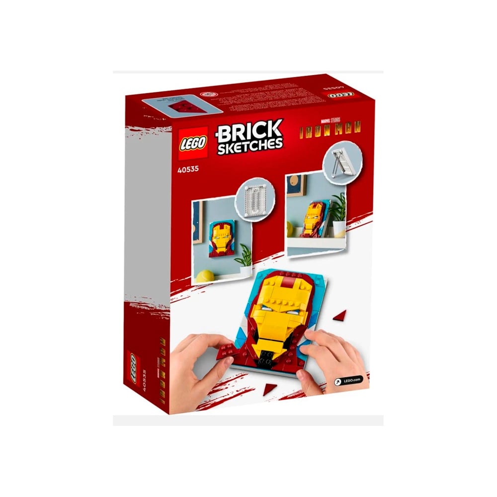 LEGO BRICK SKETCHES MARVEL IRON MAN 40535 - 4