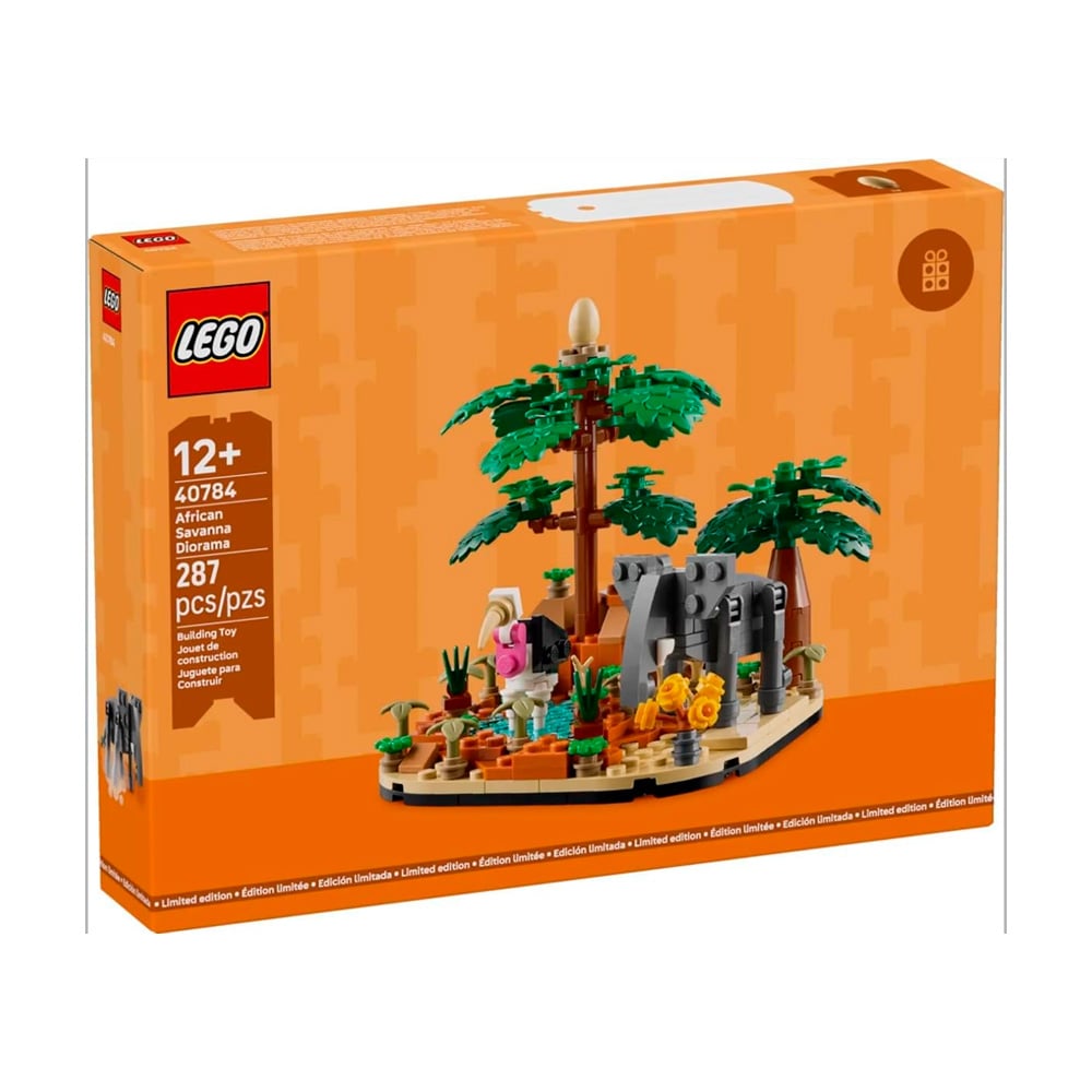 LEGO AFRICAN SAVANNA DIORAMA 287PCS 40784 - 1