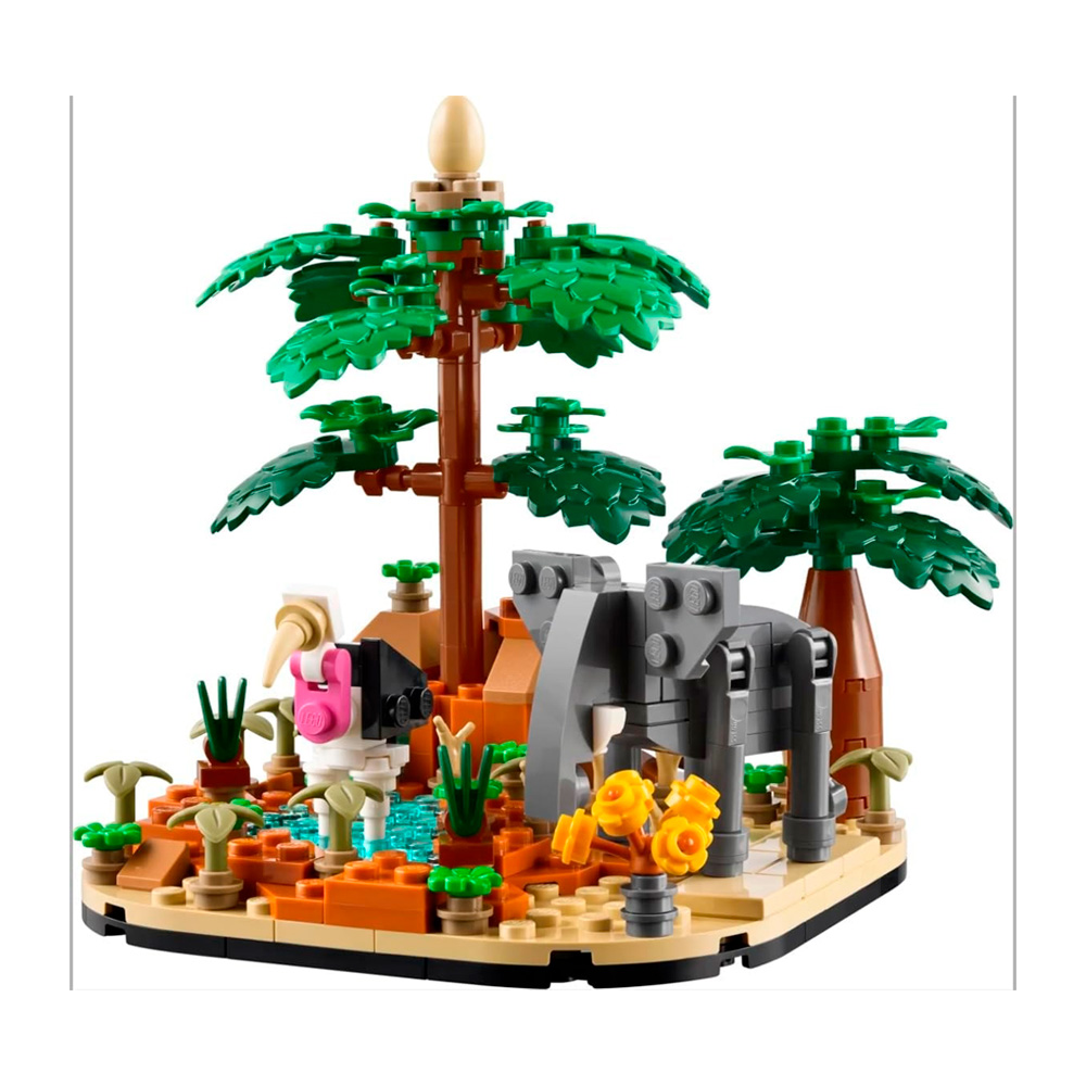 LEGO AFRICAN SAVANNA DIORAMA 287PCS 40784 - 3