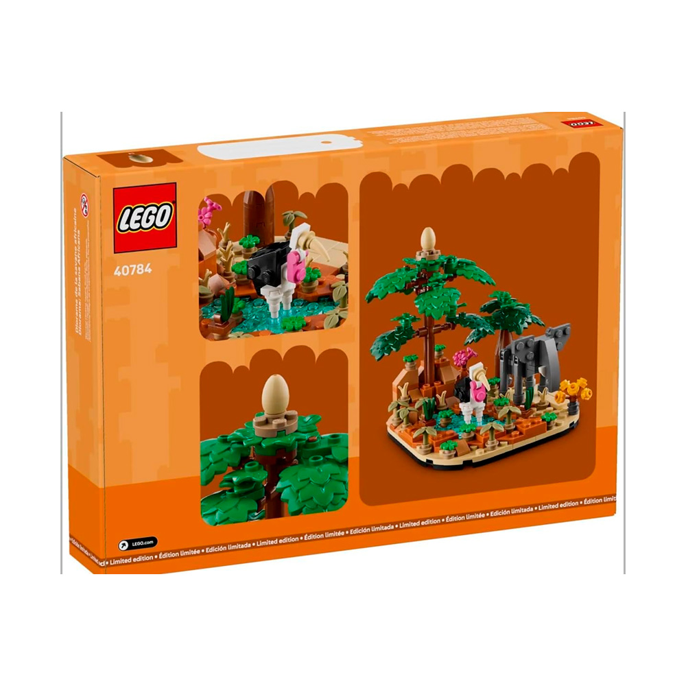 LEGO AFRICAN SAVANNA DIORAMA 287PCS 40784 - 4