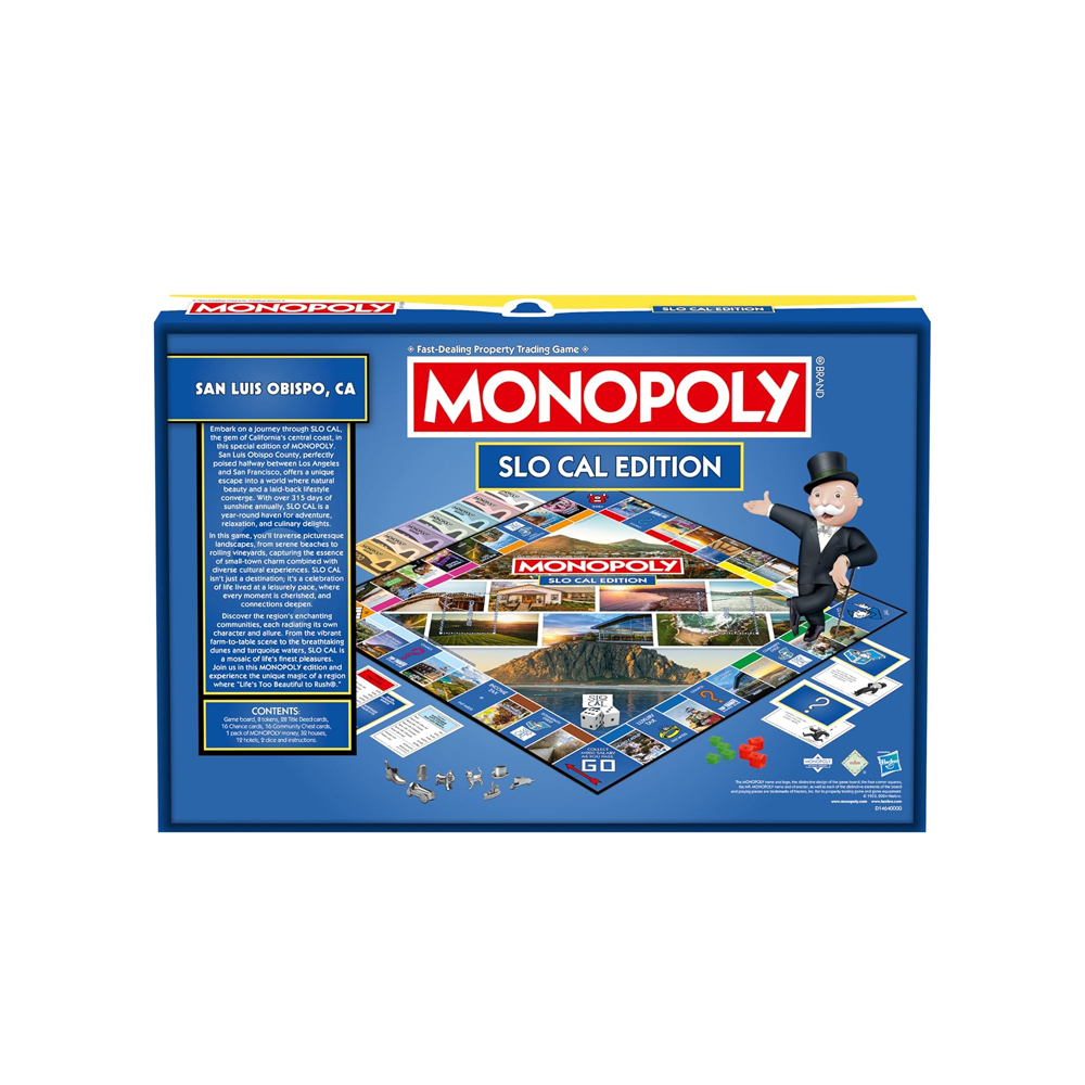 MONOPOLY HASBRO SLO CAL EXCLUSIVO USA - 6