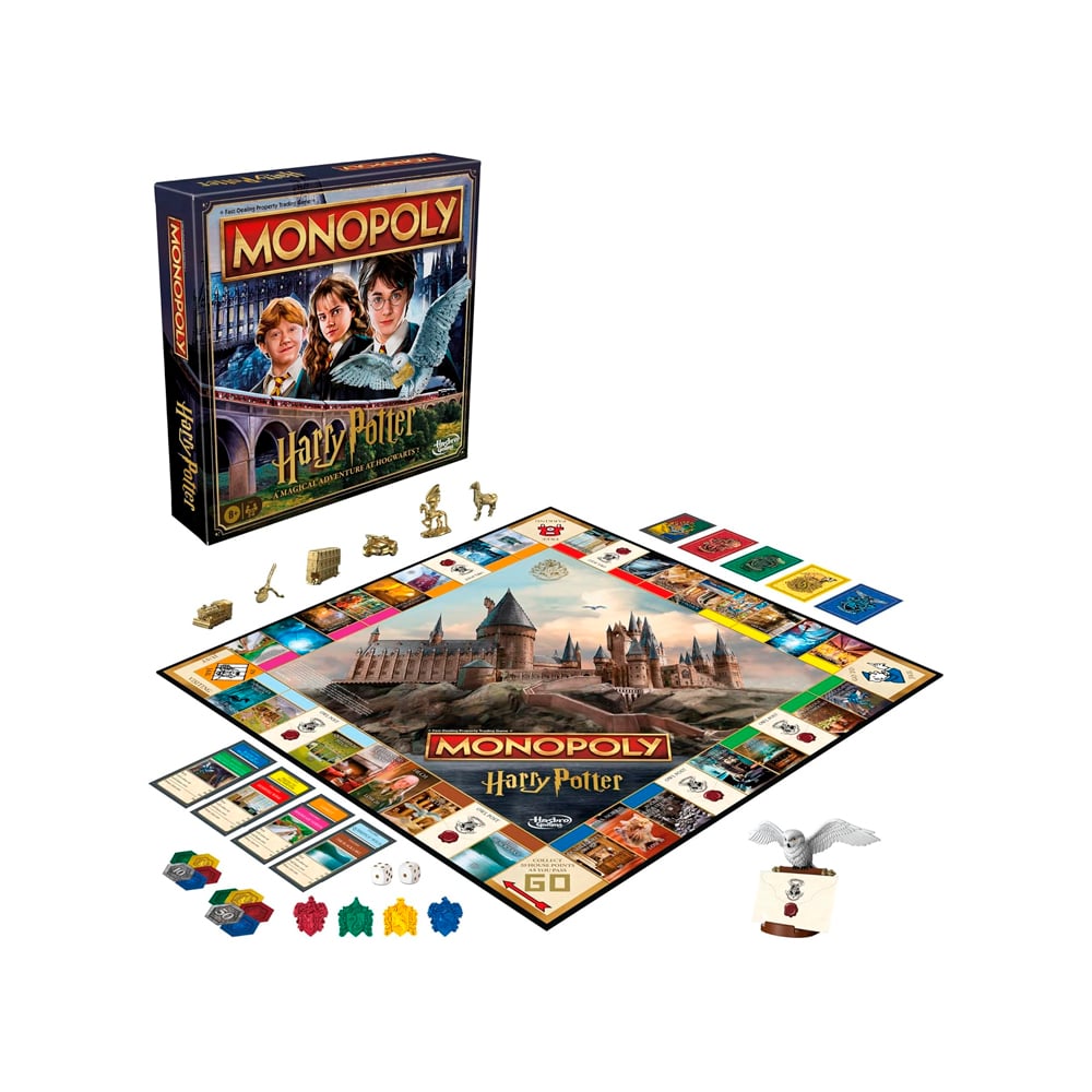 MONOPOLY HASBRO HARRY POTTER EXCLUSIVO USA - 2