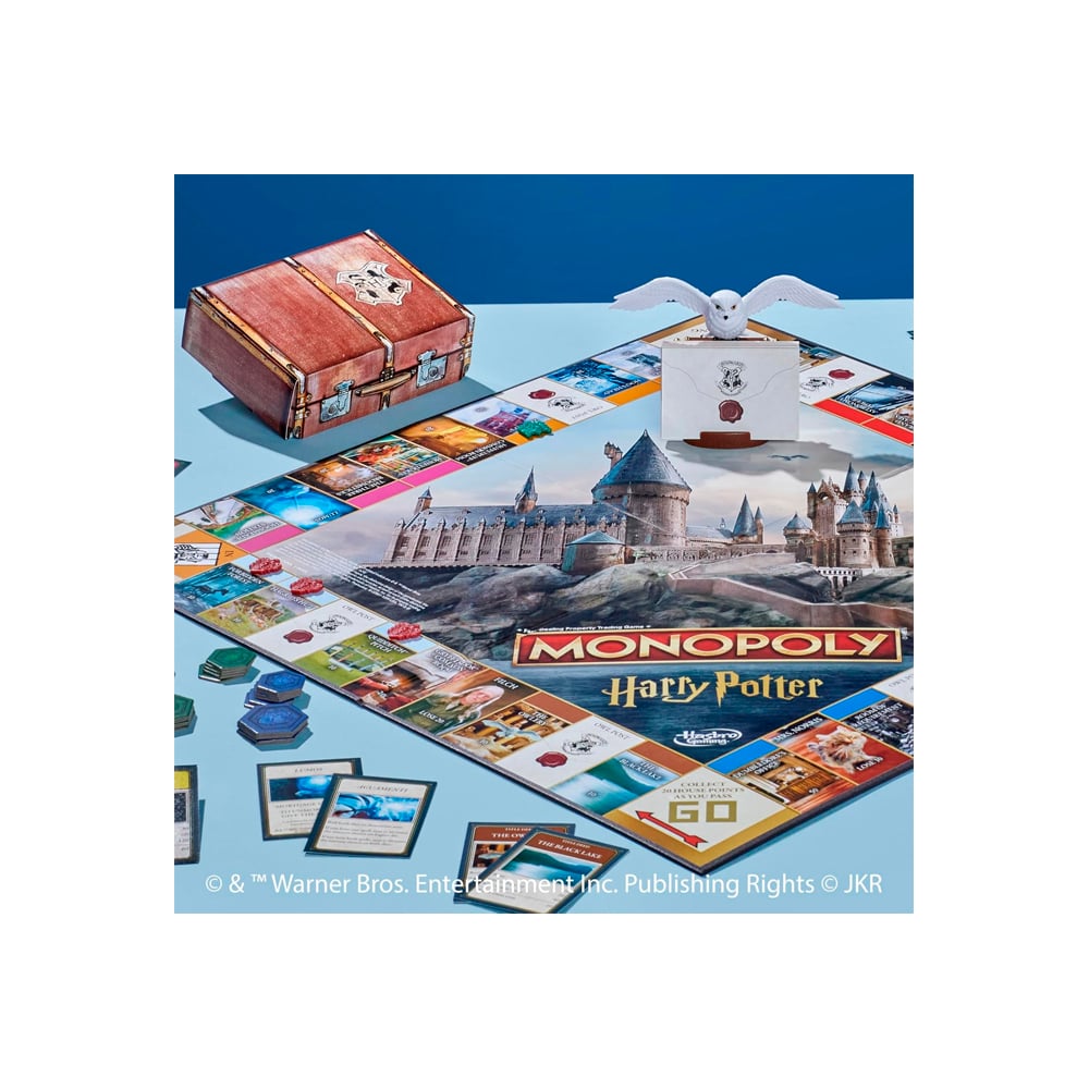 MONOPOLY HASBRO HARRY POTTER EXCLUSIVO USA - 4