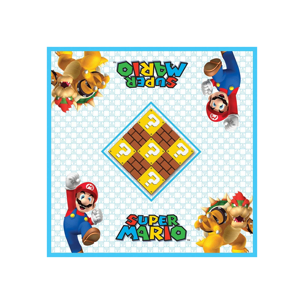 USAOPOLY JUEGO DE DAMAS Y TRES EN RAYA SUPER MARIO - 4