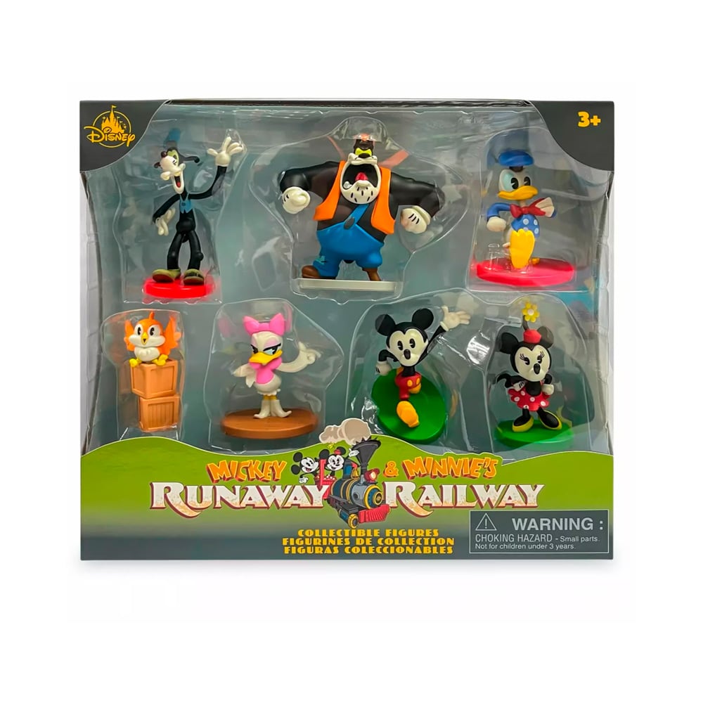 DISNEY MICKEY RUNAWAY RAILWAY COLLECTIBLE SET - 1
