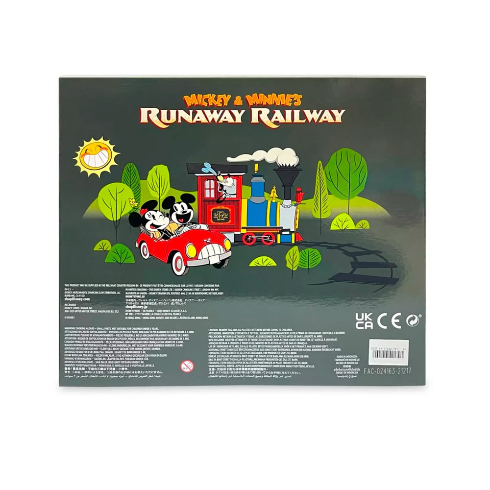 DISNEY MICKEY RUNAWAY RAILWAY COLLECTIBLE SET - 3