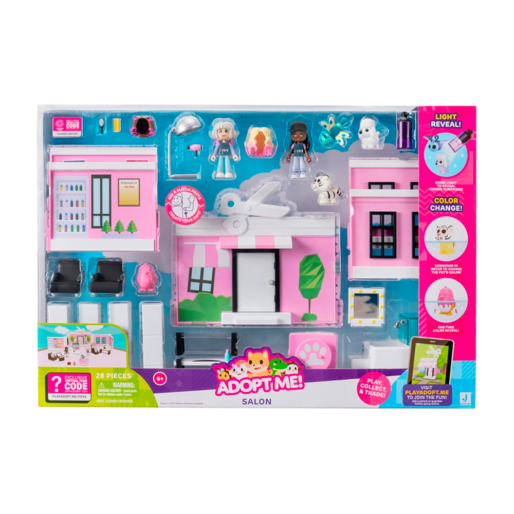 SET DE JUEGO ADOPT ME PET SALON CON MINIFIGURAS - 1