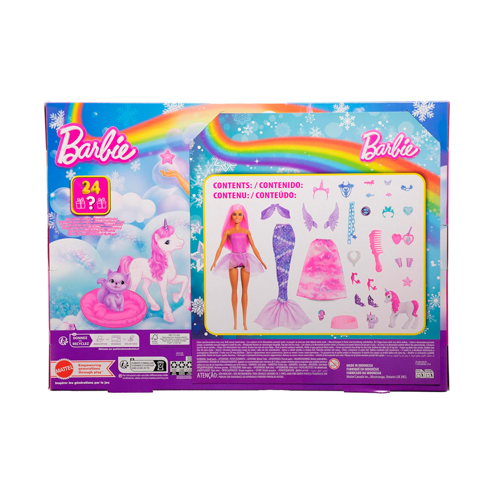 BARBIE ADVENT CALENDAR WITH FASHION DOLL SURPRISE - 6
