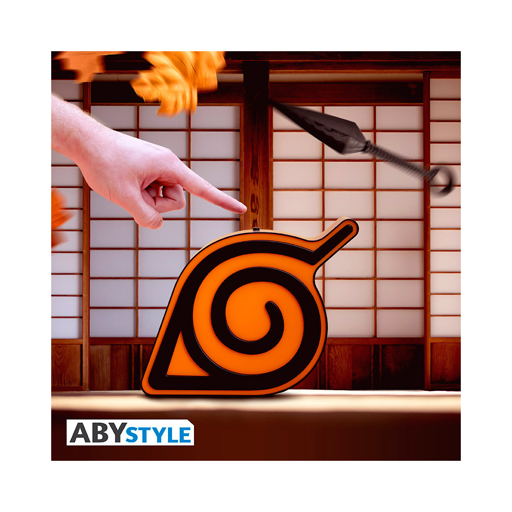 NARUTO SHIPPUDEN KONOHA LAMPARA ABYSTYLE - 4