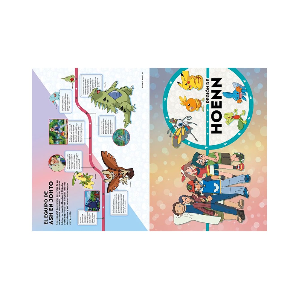 POKEMON LINEAS DEL TIEMPO MONTENA ESPAÑOL - 3