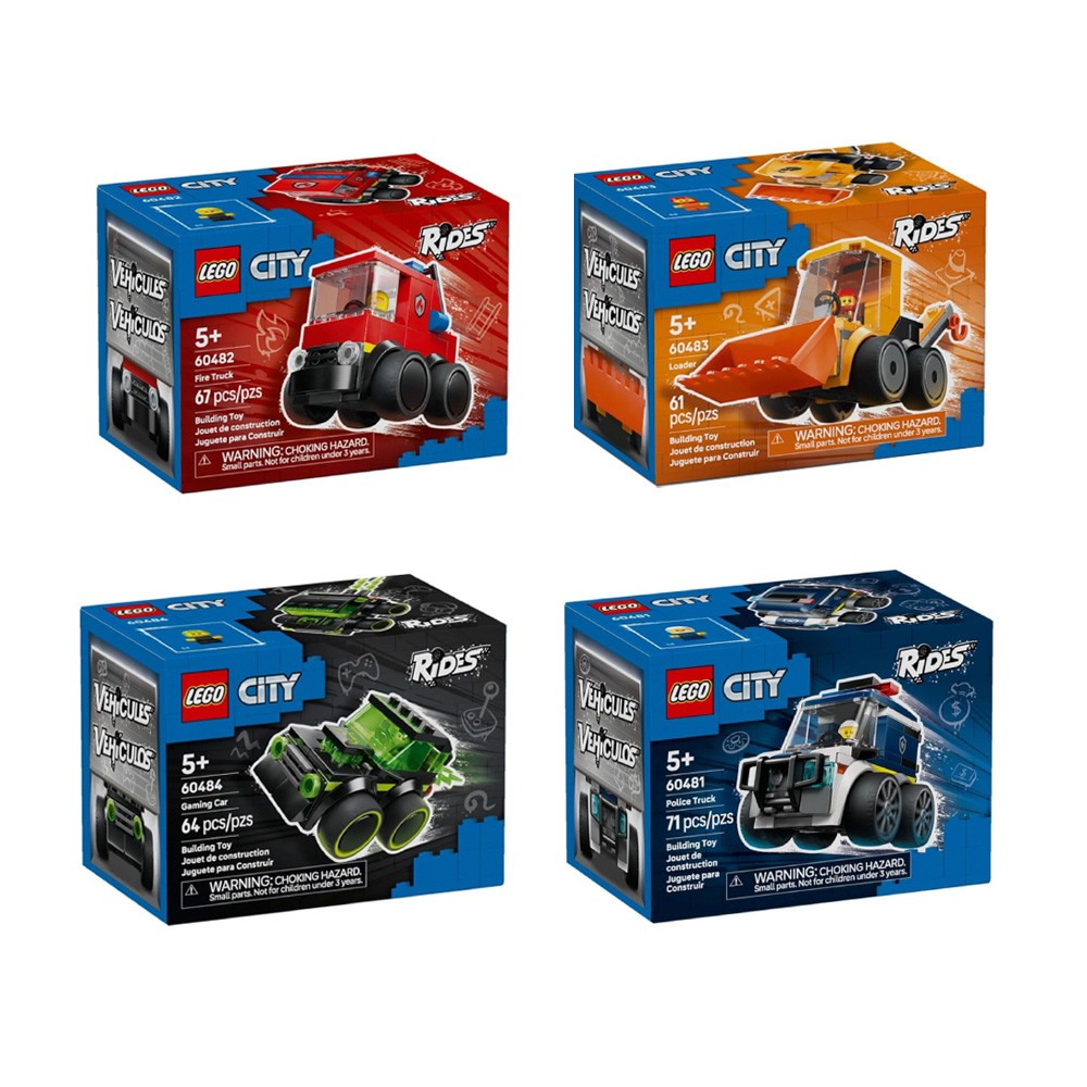 LEGO CITY SET DE RIDES EXCLUSIVO USA - 6